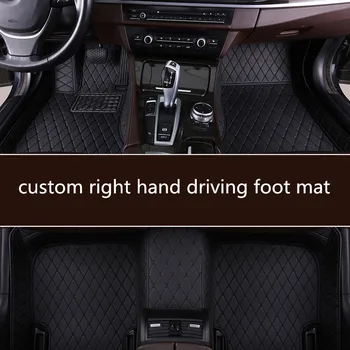 

car floor mats for right hand driving for Maserat all modles Levante Ghibli car accessories styling Custom foot mats