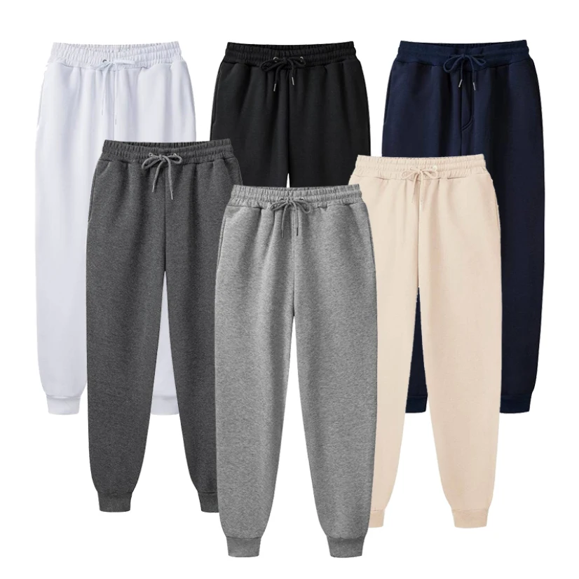 Pantalones deportivos para entrenar para hombre, pantalón de chándal para correr, con bolsillo, lápiz con cordón ajustable, ropa para chico