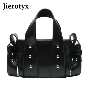 

JIEROTYX Fashion High Quality Handbags For Women Exquisite Rivet Multifunctional Designer Shoulder Bag Messenger Crossbody Bags