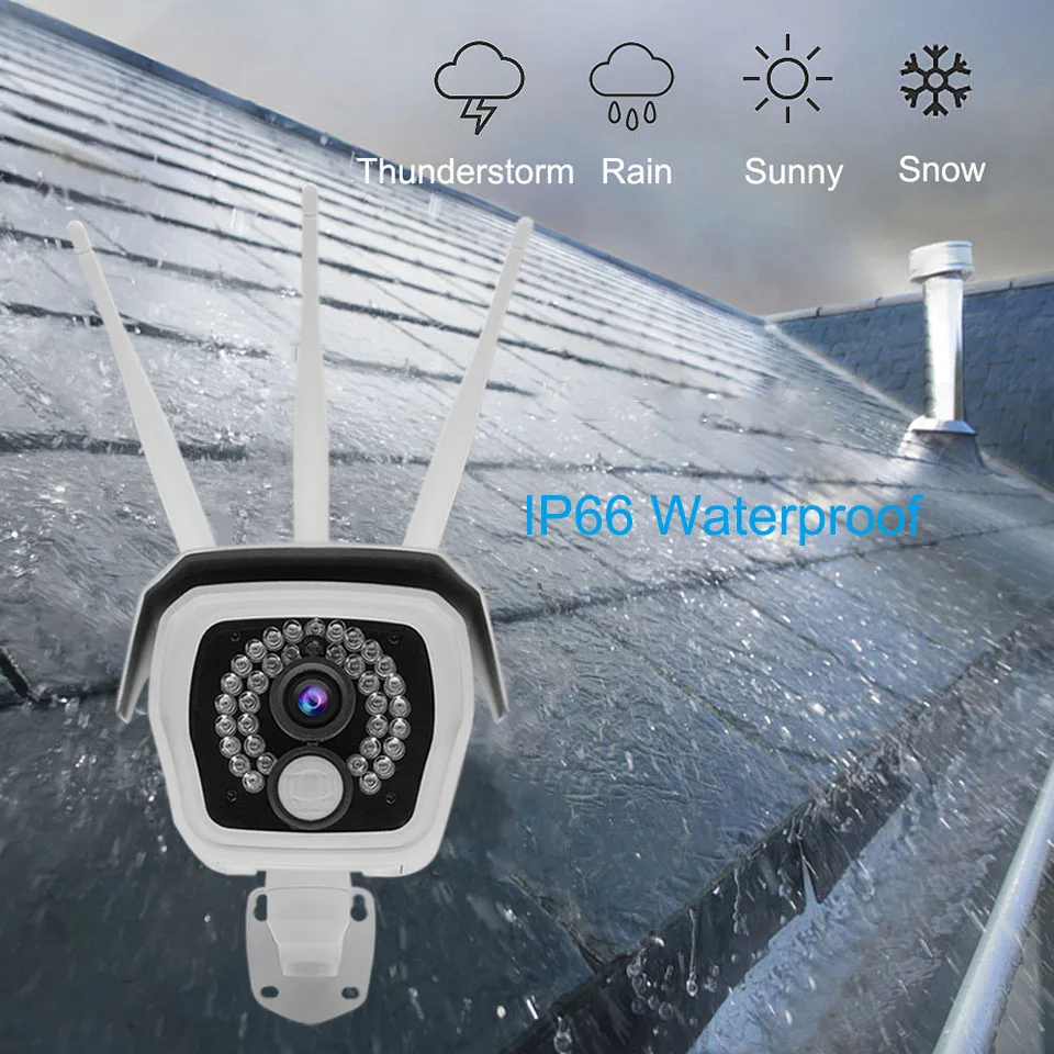 JH016 ip-камера 1080p с 4G сетевая перезаряжаемая на батарейках солнечная панель Wifi камера Full HD камера безопасности для улицы