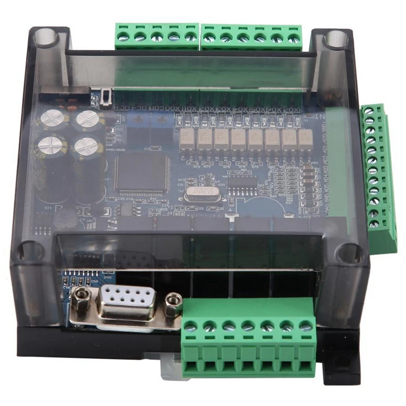 1 Pcs PLC Programmable Controller PLC Industrial Control Board FX3U-14MR 8 Input 6 Output Programmable Simple Controller