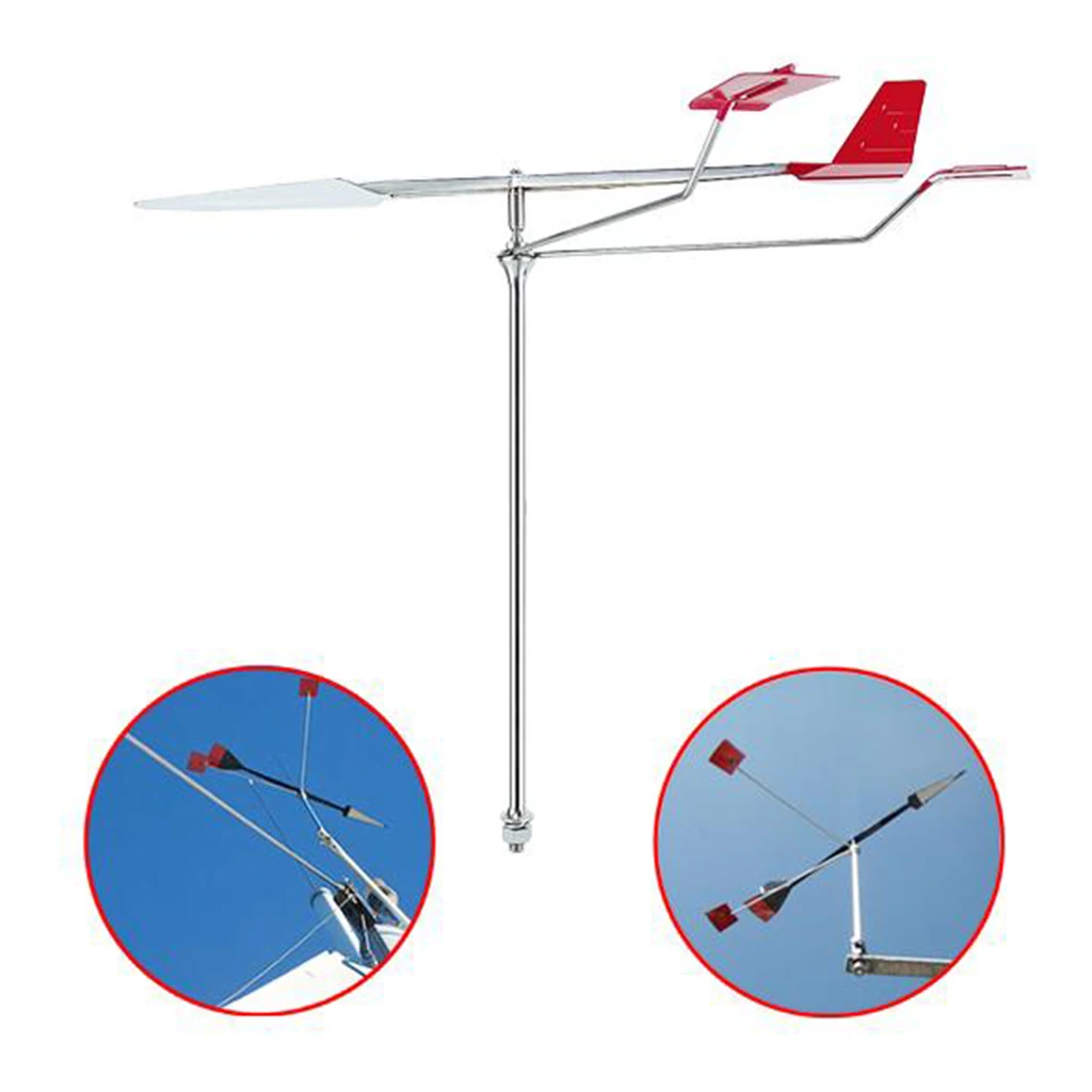 Durable Stainless Steel Wind Indicator For Boat / Sailing / Marine Masts