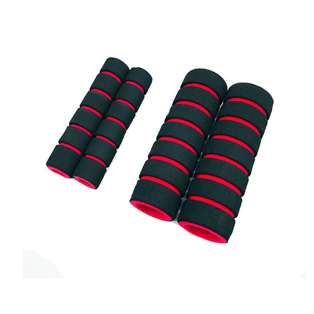 4 шт./2 пары Нескользящие Чехлы для руля велосипеда или мотоцикла 22 см|Ручки