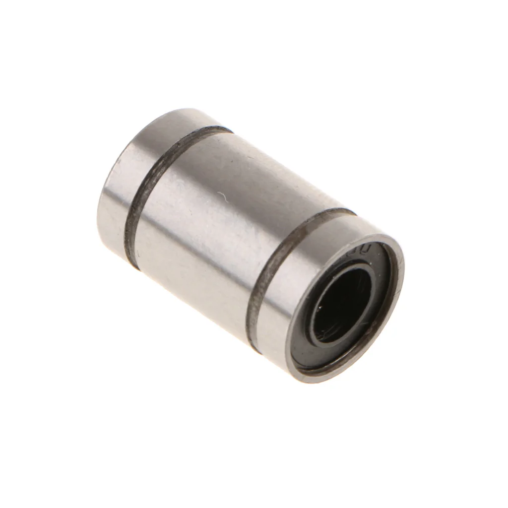 12 Pcs 17mm Linear Bearing Bushing LM6UU 6MM Rubber Sealed for 3D Printer
