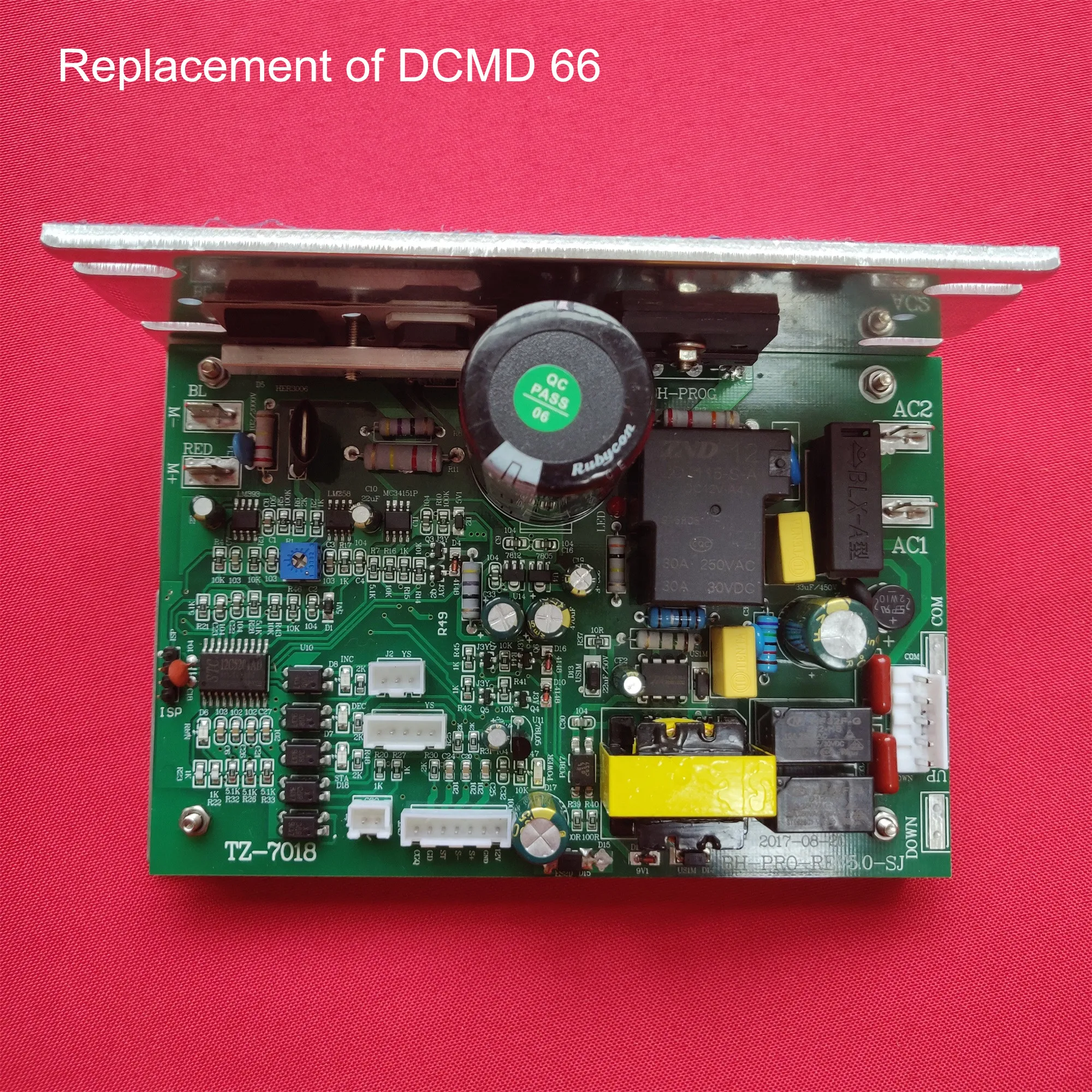 Treadmill Motor Speed controller motherboard endex DCMD66 treadmill control board DCMD 66 replacement for for BH6435 G6515C