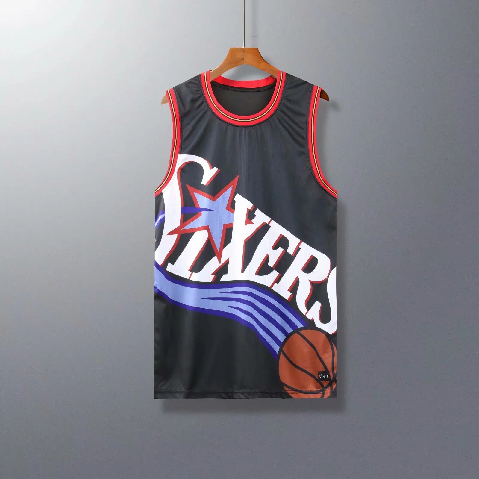 Men's Summer New Basketball Sports Vest Team Training Fitness Outdoor Loose Oversize Breathable Heat Dissipation Raptor Vest