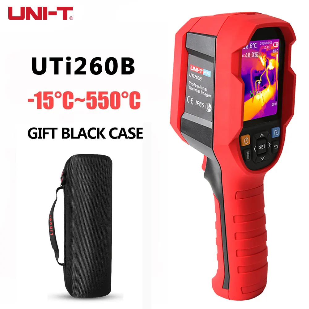 UNIT UTi260B Infrared Thermal Imager HD Camera USB Geothermal Detector