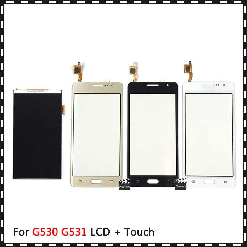 Новый высококачественный 5 0 ''для Samsung Galaxy Grand Prime G530 G531 ЖК-дисплей с сенсорным