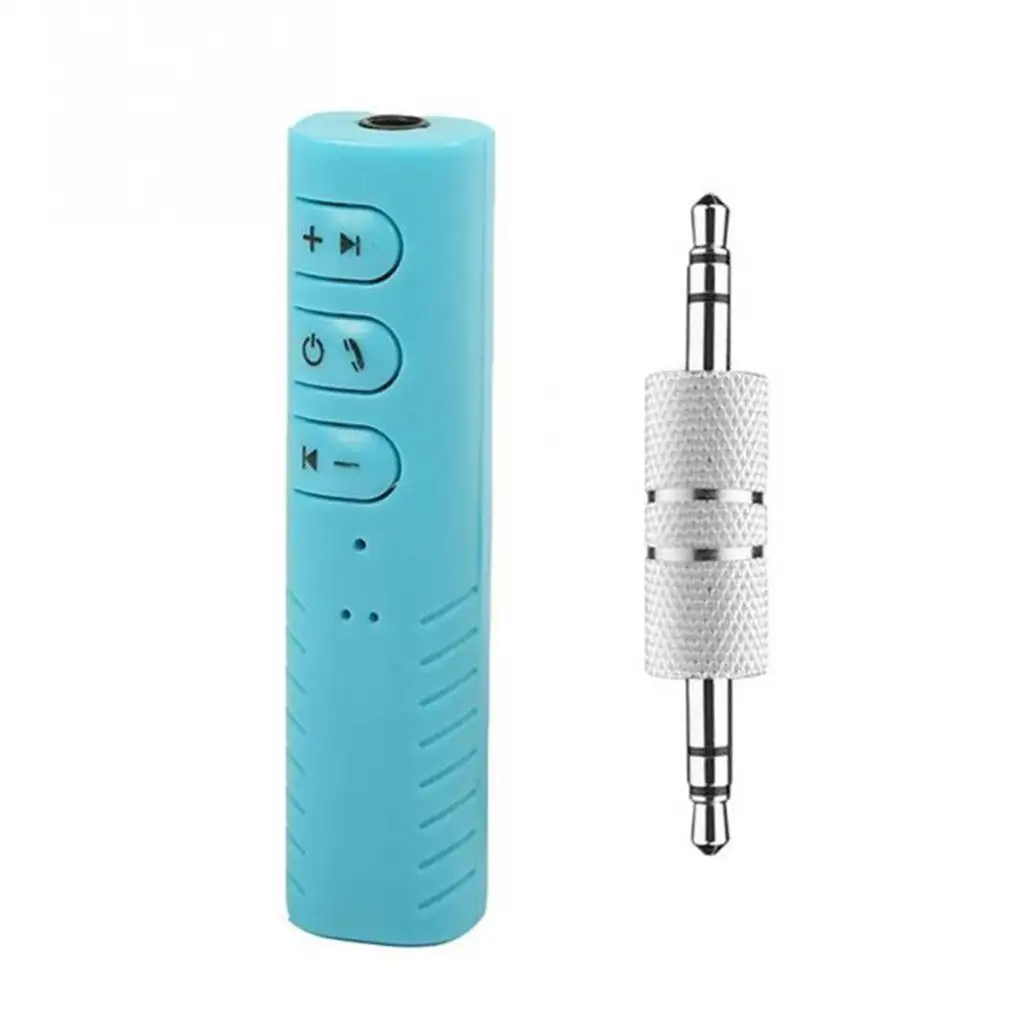 Петличный автомобильный Hands-free Bluetooth Mini 3,5 мм AUX аудио приемник 4,1 HD адаптер вызова Замена