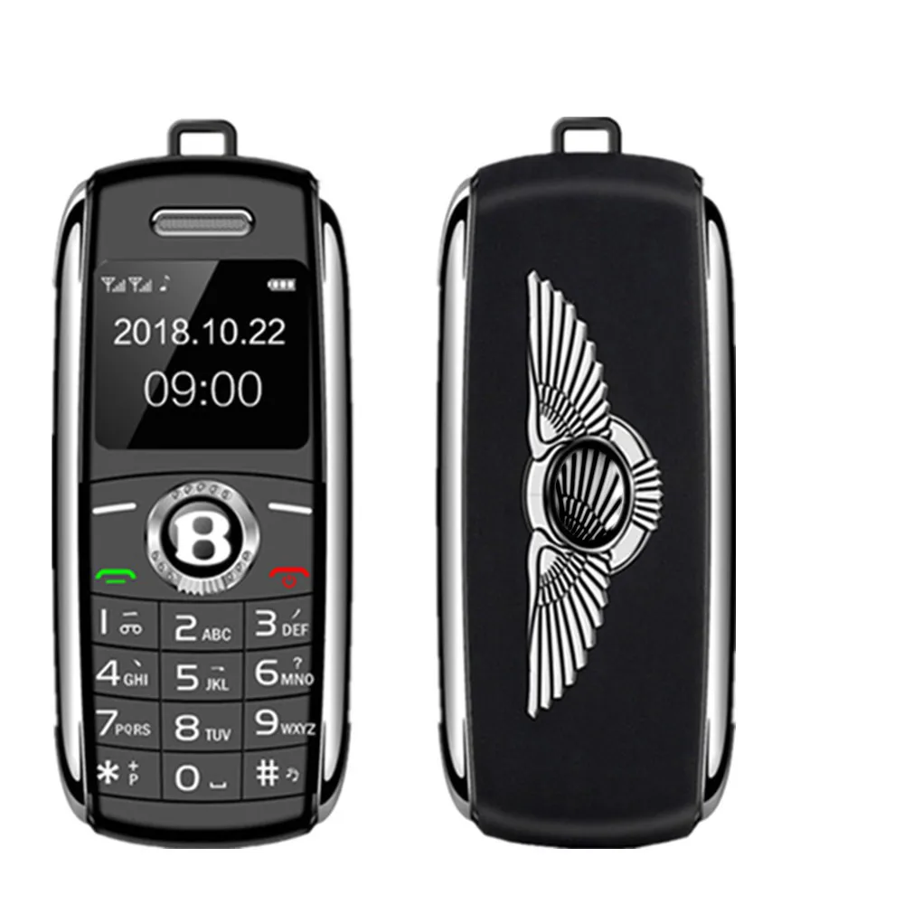 Разблокированный миниатюрный мобильный телефон с Bluetooth автомобильный двумя Sim