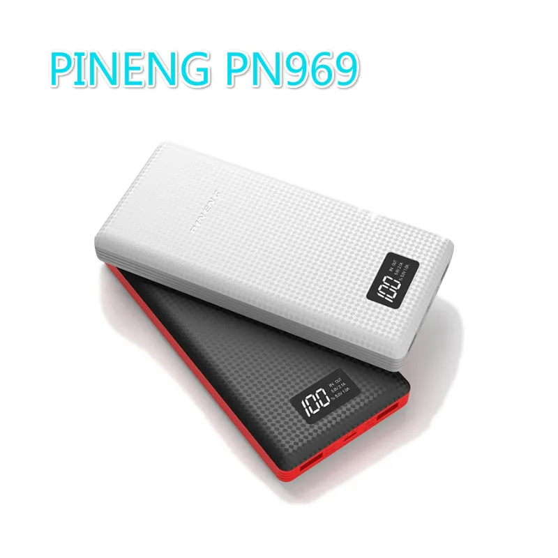 Внешний аккумулятор PINENG PN 969 на 20000 мА · ч с двумя USB портами|Внешние аккумуляторы| |