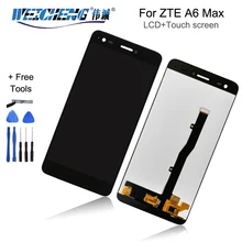 WEICHENG качество Протестировано для zte Blade A6 Max ЖК-дисплей+ сенсорный экран в сборе для A6 Max ЖК-Качество Протестировано+ Бесплатные инструменты