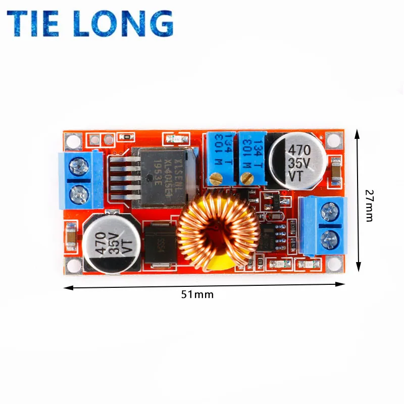 1pcs XL4015 E1 5A Egyenáram hogy Egyenáram Átszakadás Önéletrajz Lítium Üteg lépés Finom toll töltés Pást ledes áram átalakító Lítium töltő Modul