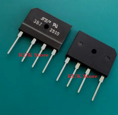 

1PCS/LOT GBJ2510 GBJ 2510 25A 1000V Diode Bridge Rectifier ZIP In Stock