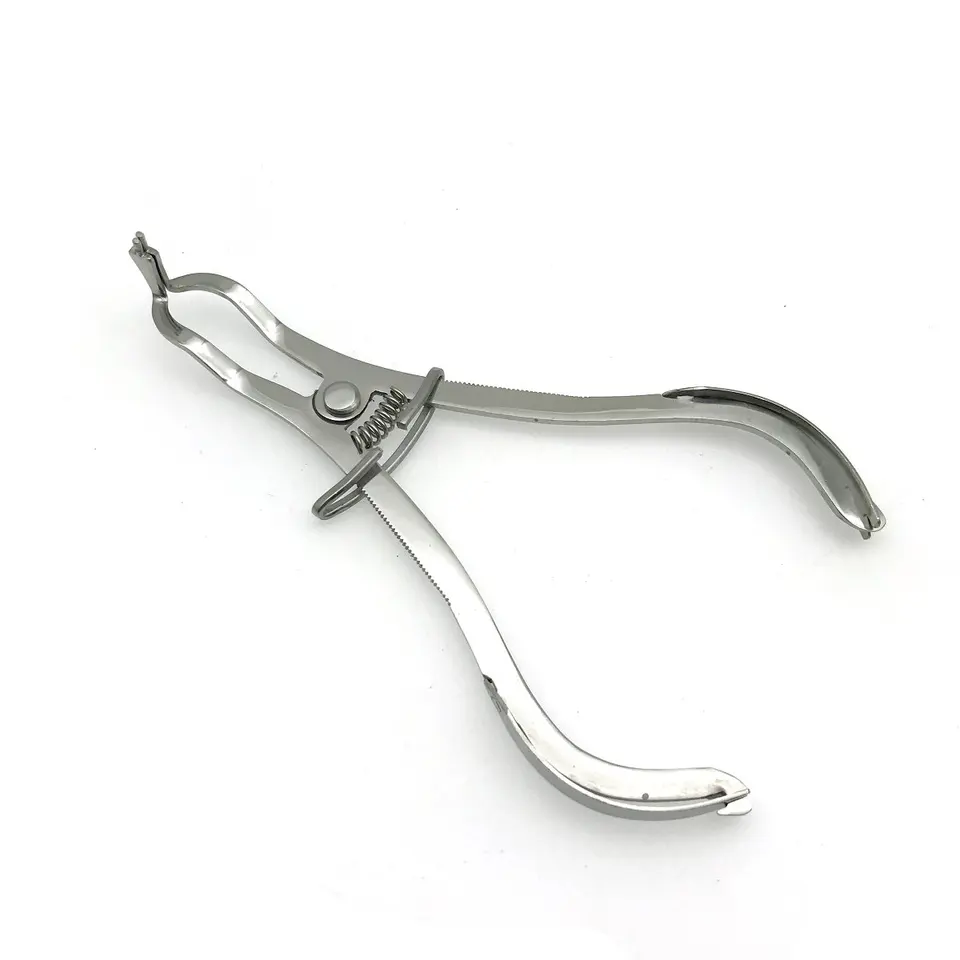 Pinces à Barrage En Caoutchouc Ivoire - Outils Dentaires Endodontie - Marque Medspo - Neuf Pakistan