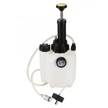 

3L Pneumatic Brake Clutch Bleeder Fluid Extractor Kit with Connector Clutch Bleeder Iron + Plastic Brake Bleeder Car Accessories