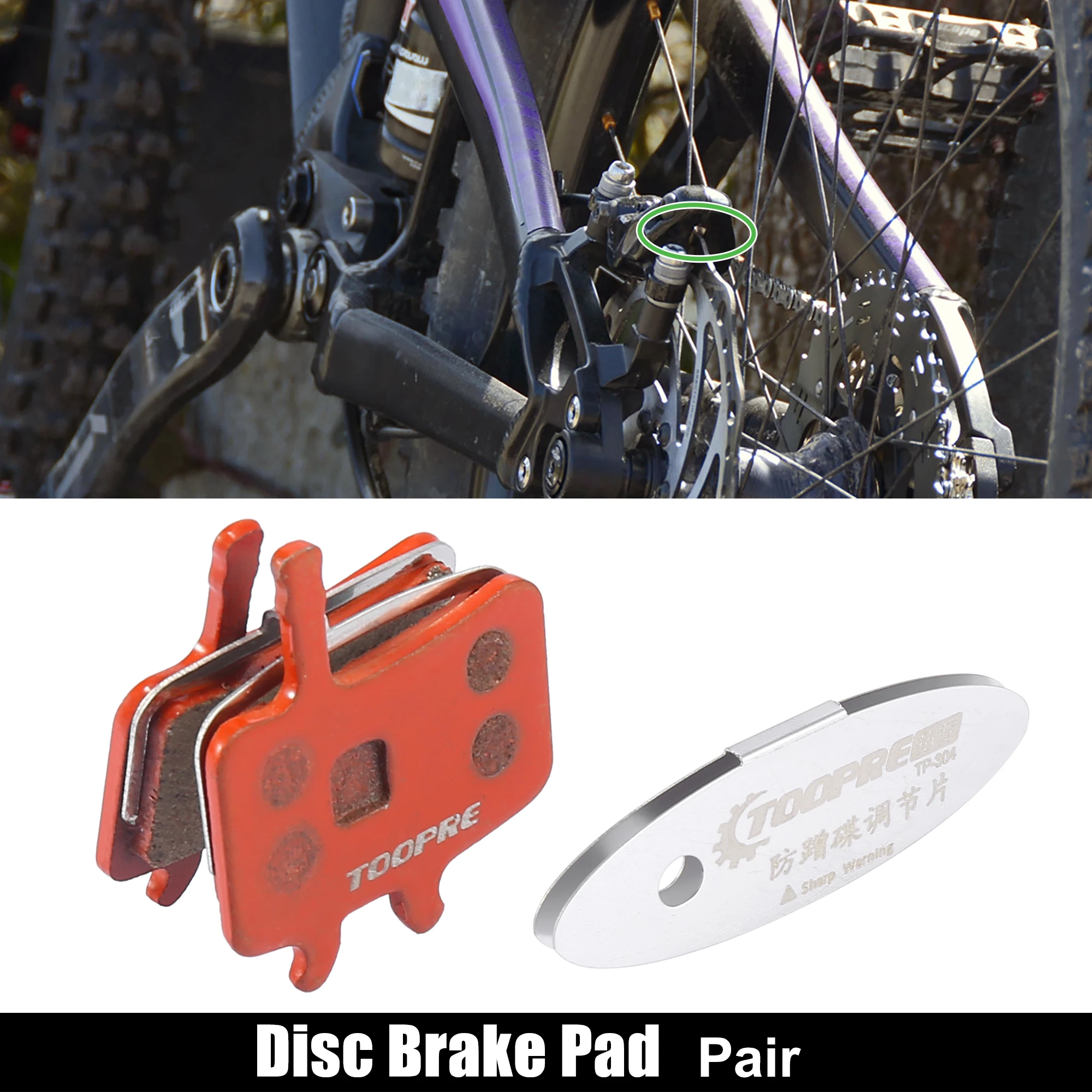 Autohaux Pastillas de freno hidráulico de disco de cerámica para bicicleta, 1/2 pares, con dividido, Avid Juicy 3 5 7 BB7|Freno de bicicleta| - AliExpress