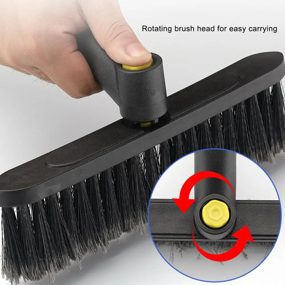 New Hot 3 In 1 Automobile Snow Scraper Vehicle Defrosting Tool Easy to Carry with Rotating Brush Head Without Damaging The Paint