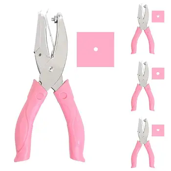 

Soft Handle Hole Punch DIY Stapler Paper Single Hole Puncher Binder Binding Machine School Office Stationery