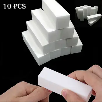 

10 Pcs Nail Art Buffer File Block Pedicure Manicure Buffing Sanding Makeup Set