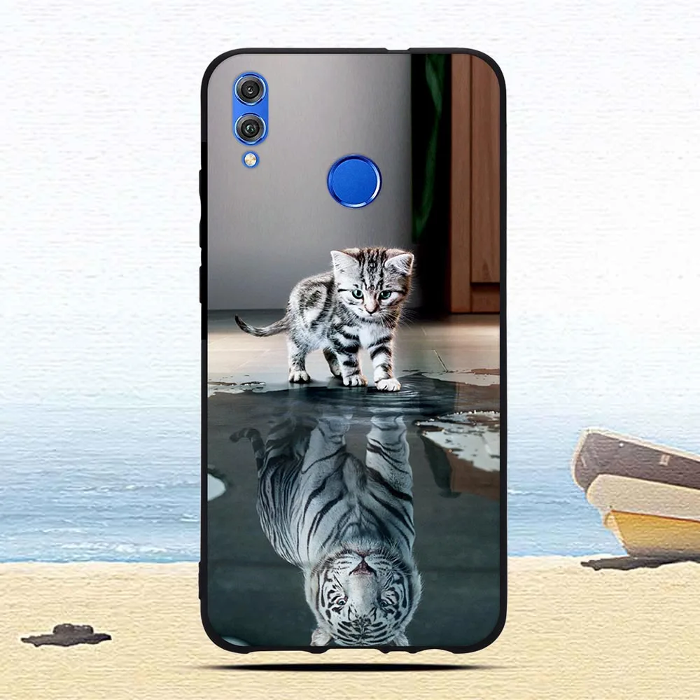 14 Милый чехол из ТПУ с рисунком для huawei Honor 8X, чехол, Ультратонкий силиконовый чехол с рисунком для телефона, чехол для huawei Honor 8x8 X, чехол - Цвет: 14