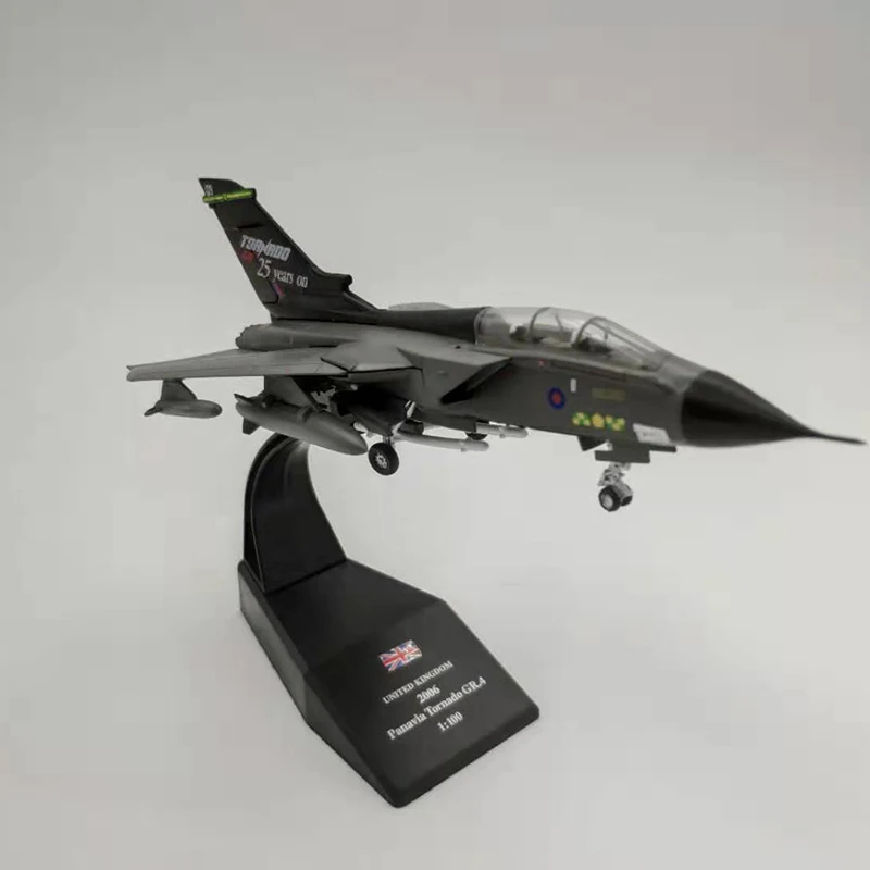 1/100 масштаб Великобритании Королевских ВВС панавия Торнадо GR4 модели самолета игрушки F Дисплей Показать Коллекция украшения
