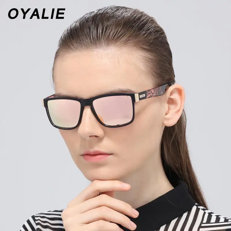 OYALIE, поляризационные солнцезащитные очки, мужские очки для вождения, мужские солнцезащитные очки, винтажные, роскошные, брендовые, дизайнерские, Gafas De sol, UV400