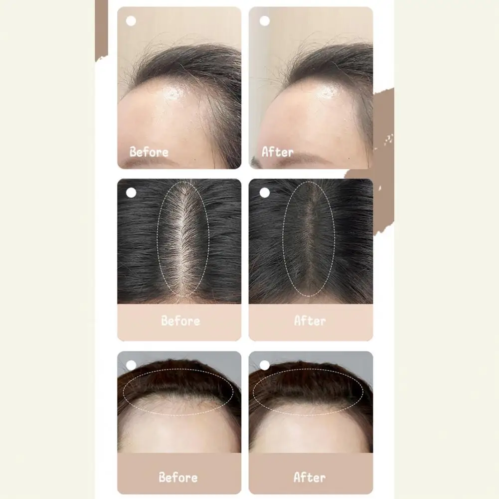 new 1.8g Hairline Stick Waterproof Mushroom Head Mini Hair Root Cover Up Hair Shadow Conceal Stick for Female
