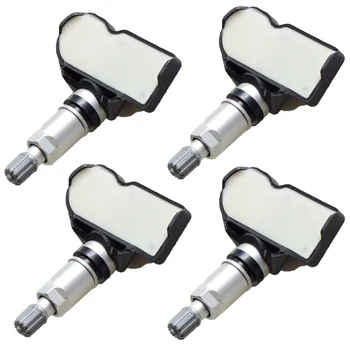 

4Pcs 5Q0907275 5Q0907275B TPMS Sensor Tire Pressure Sensor 433Mhz For Audi A6 Q7 VW Touareg Skoda Bentley