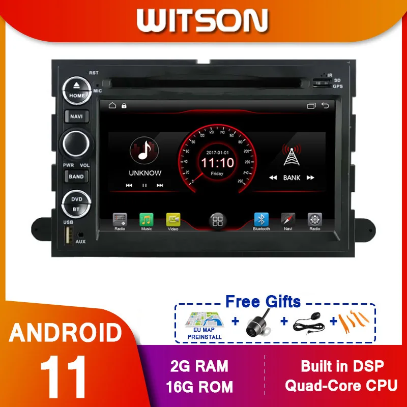 Автомобильный DVD-плеер WITSON Android 11 для Ford F150 2 Гб RAM BT Wifi Canbus | Автомобили и мотоциклы
