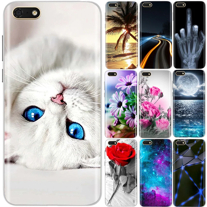 Телефонные чехлы для Huawei Honor 4X Чехол Мягкий силиконовый чехол из ТПУ с мультяшными изображениями для Huawei Честь 4X 4 X Che2-L11 5,5 задняя крышка Coque Fundas