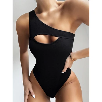 Sexy Monokini Bademode Frauen Badeanzug  1