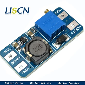 

5PCS MT3608 DC-DC Step Up Converter Booster Power Supply Module Boost Step-up Board MAX output 28V 2A