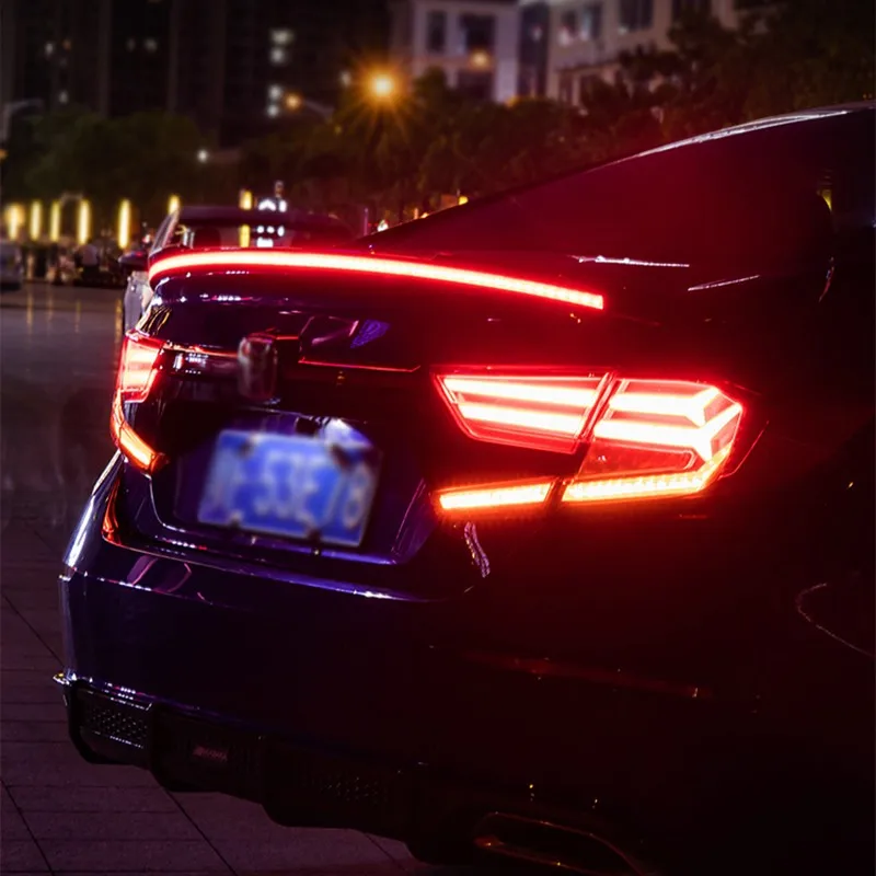 Auto Led Spoiler Posteriore Baule Sul Tetto Spoiler Parti Esterne Luci Dei Freni Per Honda Accord Civic Alfa Romeo Giulia Accessori Auto