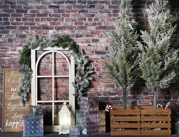 

Baby Christmas Photo Background,Birthday Pictures Props,Kids Portraits Photography Backdrop,2 Materials.