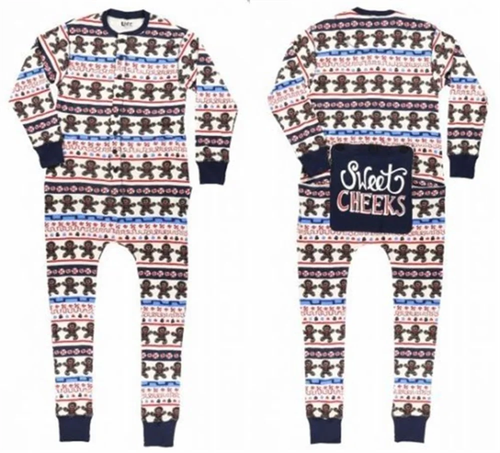 Family Matching Adult Kids Striped Christmas Pyjamas Nightwear Pajamas PJs Sets