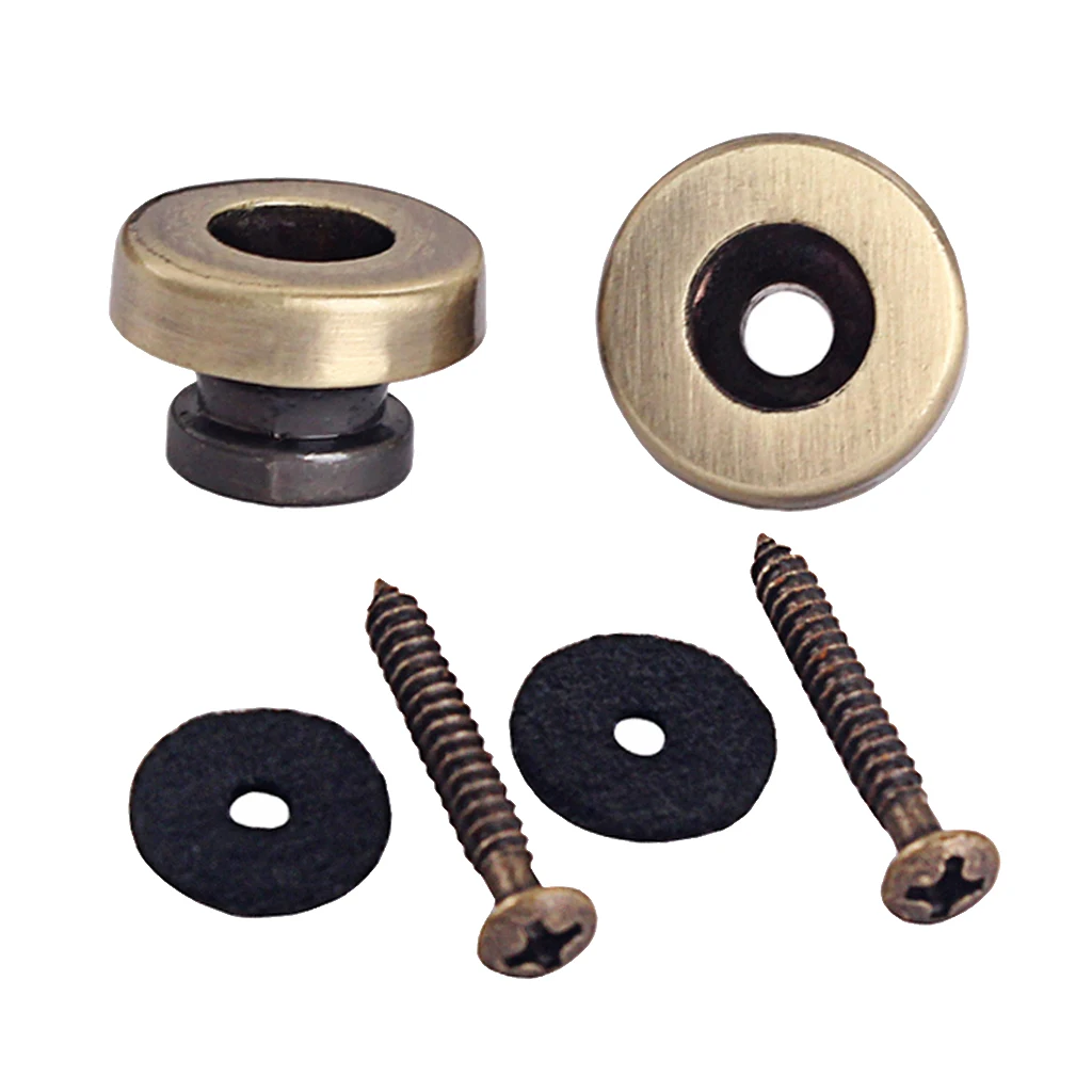 Guitar Strap Buttons Locks Straplock For  Electric Guitar Parts