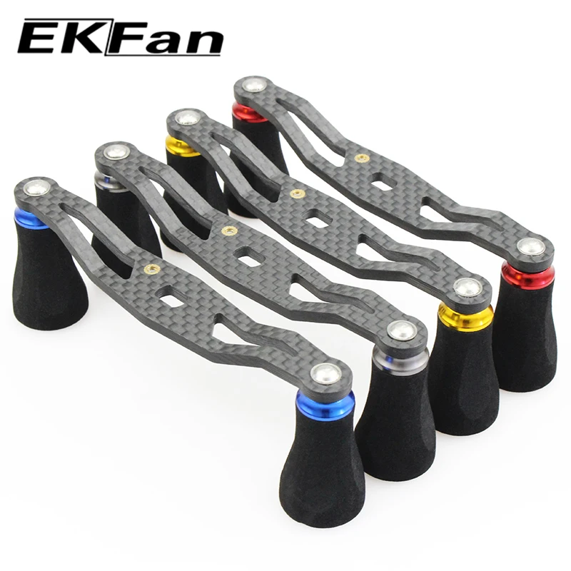 Ekfan-カーボンハンドル,evaハンドル付き,105mm,ダイワshimano用