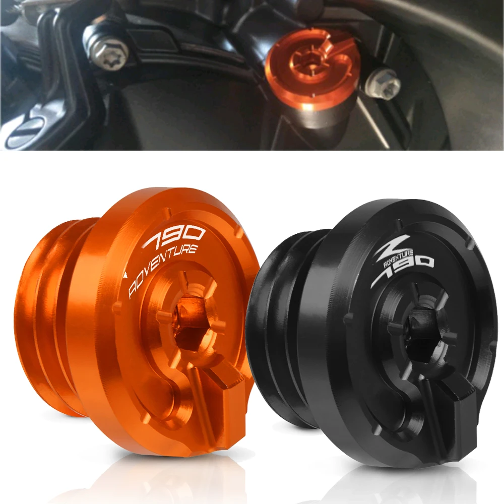 

Motorcycle Engine Oil Filter Cover Cap CNC Aluminum Tank Covers FOR KTM 790 Adventure R/790 Adventure S/790 Adventure 2019 2020