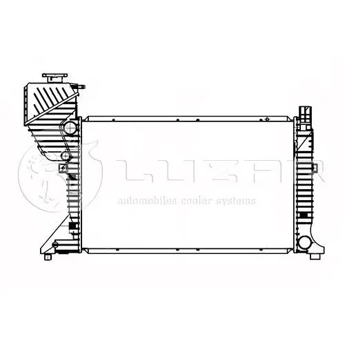 Радиатор MB SPRINTER 2.2D/2.7D 00-07 LUZAR LRc1550