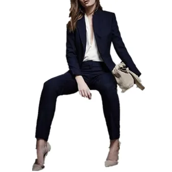 

Customized now popular new ladies high-end suit two-piece suit (jacket + pants) women's business office formal suit