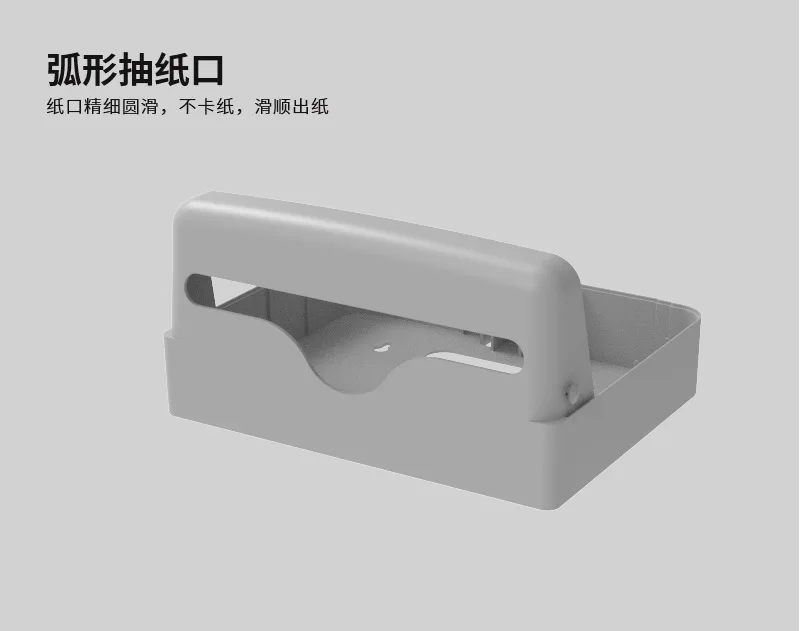 oli qi New Style Hand Paper Rack V Fold Paper Towel Distributor Wall Hanging Bathroom Hand Cleaning Box