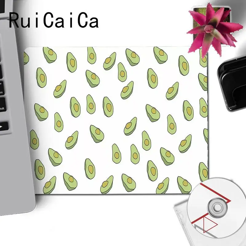 RuiCaiCa красивый аниме милый Авокадо Фрукты индивидуальные ноутбук игровой Размер коврика для компьютерной мыши для 18x22 см 25x29 см маленький коврик для мыши