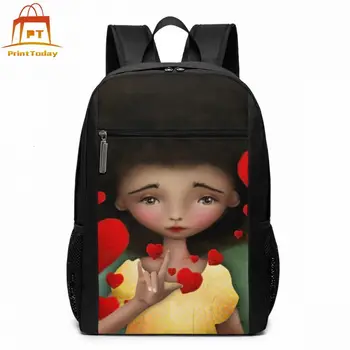 

Red Heart Backpack Red Heart Backpacks Multifunction High quality Bag Teenage Shopper Men's - Women's Bags