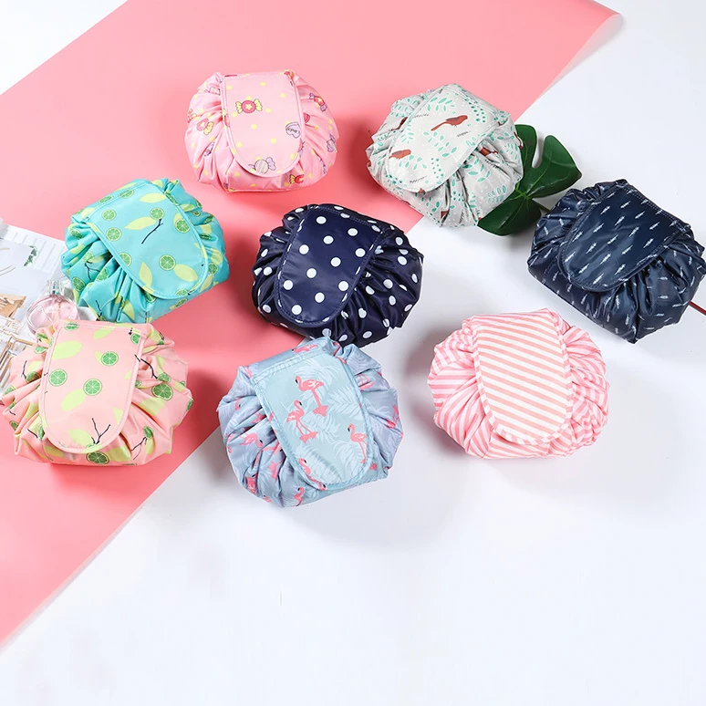 

NEW Organizer Large-capacity Drawstring Travel cosmetic bag Makeup bags storage bag magic Pouch Toiletry Beauty Kit Box Wash Bag