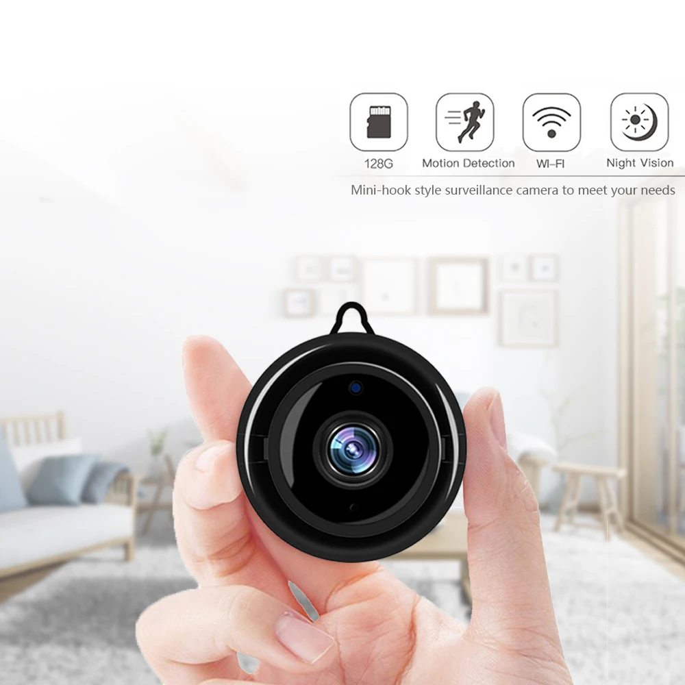Mini WiFi IPCamera Home Surveillance Camera IP CCTV Infrared Night Vision Motion Detection Baby Monitor | Безопасность и защита