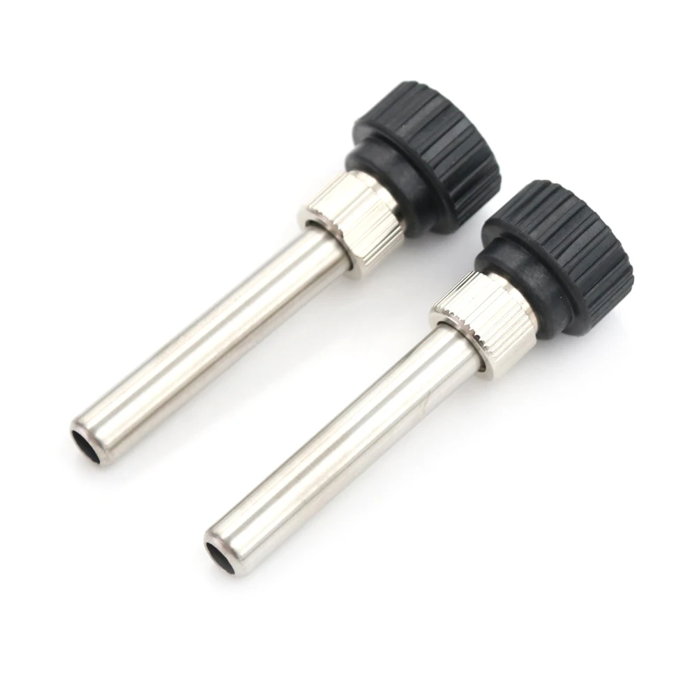 2PCS For 852D 936 937D 898D 907/ESD Iron Head Cannula Iron Tip Bushing Soldering Station Iron Handle Accessories