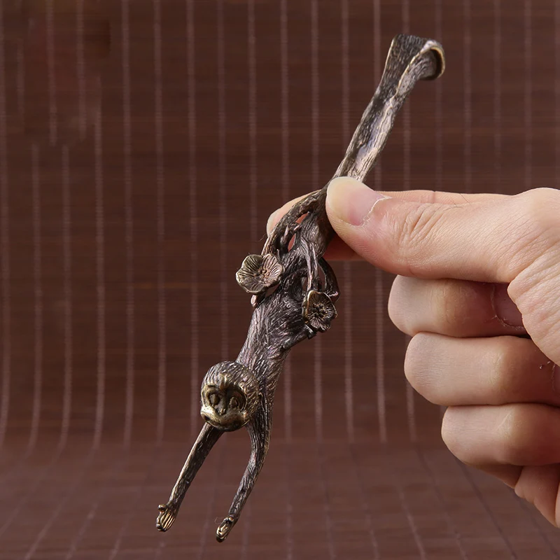 Copper Fork Handle for Cast Iron Tea Pot Teapot Accesories Heat Insulation Cooking Kitchen Tools Tea Tools 6.29 - 7.48 inch