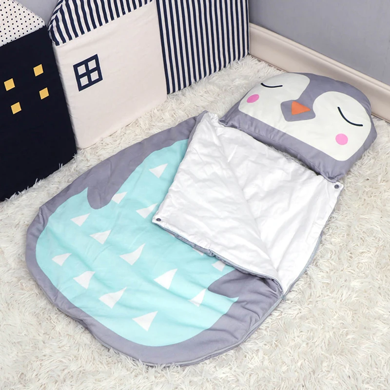 Хлопковый детский тонкий спальный мешок мод для летний комплект белья ребенок Saco