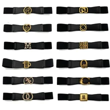 

9 Styles Luxury Brand Fashion Corset Belts For Women High Quality Wide Elastic Scaling Waist Strap Female Waistband Dress Belt